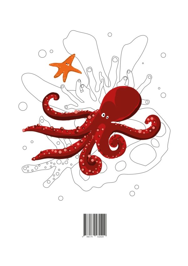 Coloring Book "Mr. Pillow and Button Whale" - Image 5